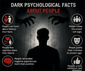 human behavior psychology dark side concept