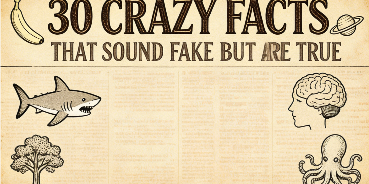 30 Crazy Facts That Sound Fake But Are True