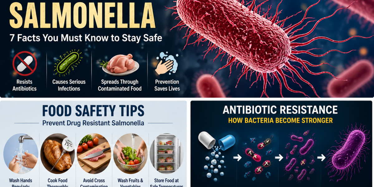 Drug Resistant Salmonella: 7 Facts You Must Know to Stay Safe